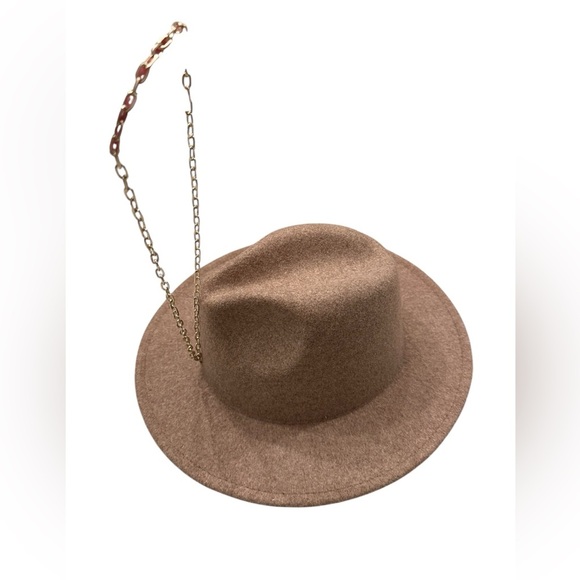 Anthropologie Tan Fedora Hat - Picture 9 of 9